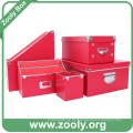 Haltbare Karton-Schreibtisch-Briefpapier-Papieraufbewahrungsbox
